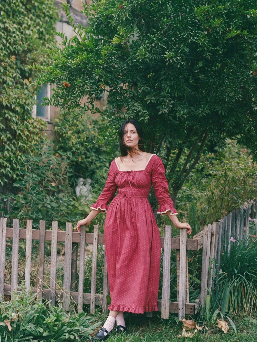 Christy Dawn🌺🍃 “Marissa” Dress in “Heart Bloom” Red, Size M, NWT, Sold Out - Picture 12 of 15